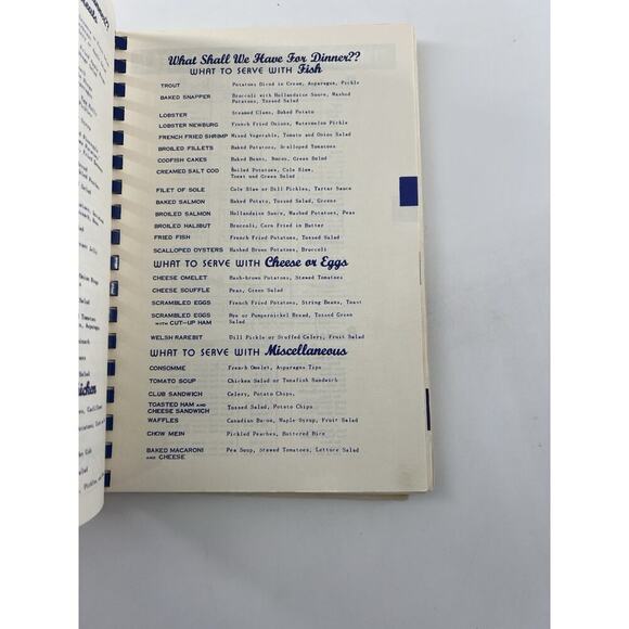 Recipes From the Chain O Lakes Cookbook Vintage Collectible Book - Picture 6 of 6